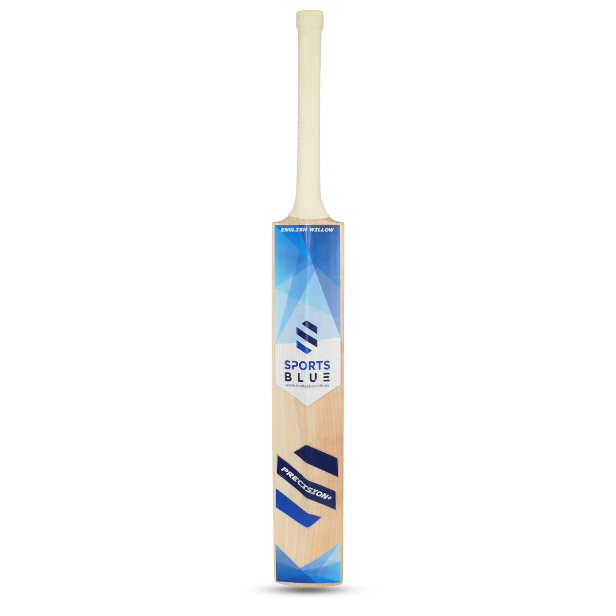 Sports Blue English Willow Cricket Bat | Grade 1 Cricket bat | 9+ Straight Grains with 38mm+ Edges | Ready to Play with oiling and Knocking