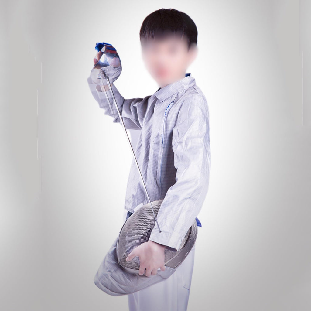 Fencing Equipment for Unisex, Fencing Electric Sabre Jacket, Washable, Elastic Cuffs, Adjustable Buckle, for Right Hand