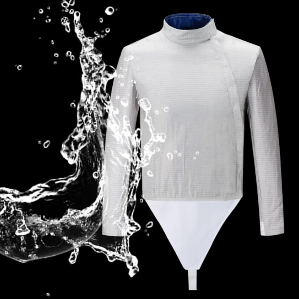 Fencing Sabre Jacket, Fencing Gear, Fencing Protective Clothing, Stainless Steel Sabre Lame, Unisex Fencing Uniform Suit, Adults and Kids, Right Hand(60)