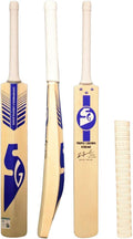 SG Triple Crown Xtreme English Willow Cricket Bat with Bat Cover & Bat Grip Free