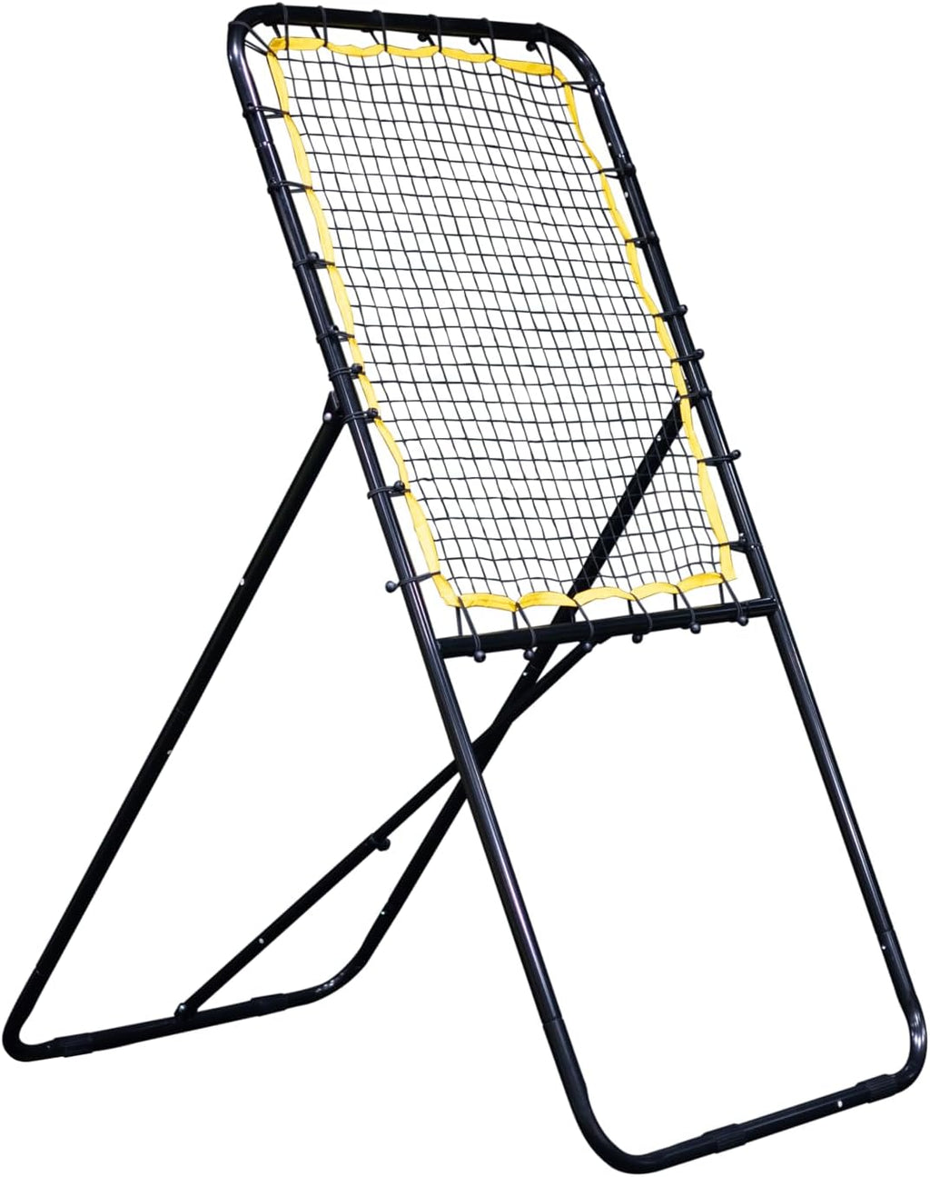 Predator Sports React Lacrosse Rebounder | 4x3 ft Bounce Back Net | Lacrosse Passing & Shooting Trainer | Baseball Rebounder Net, Pitching Net & Rebound Net for High-Performance Practice