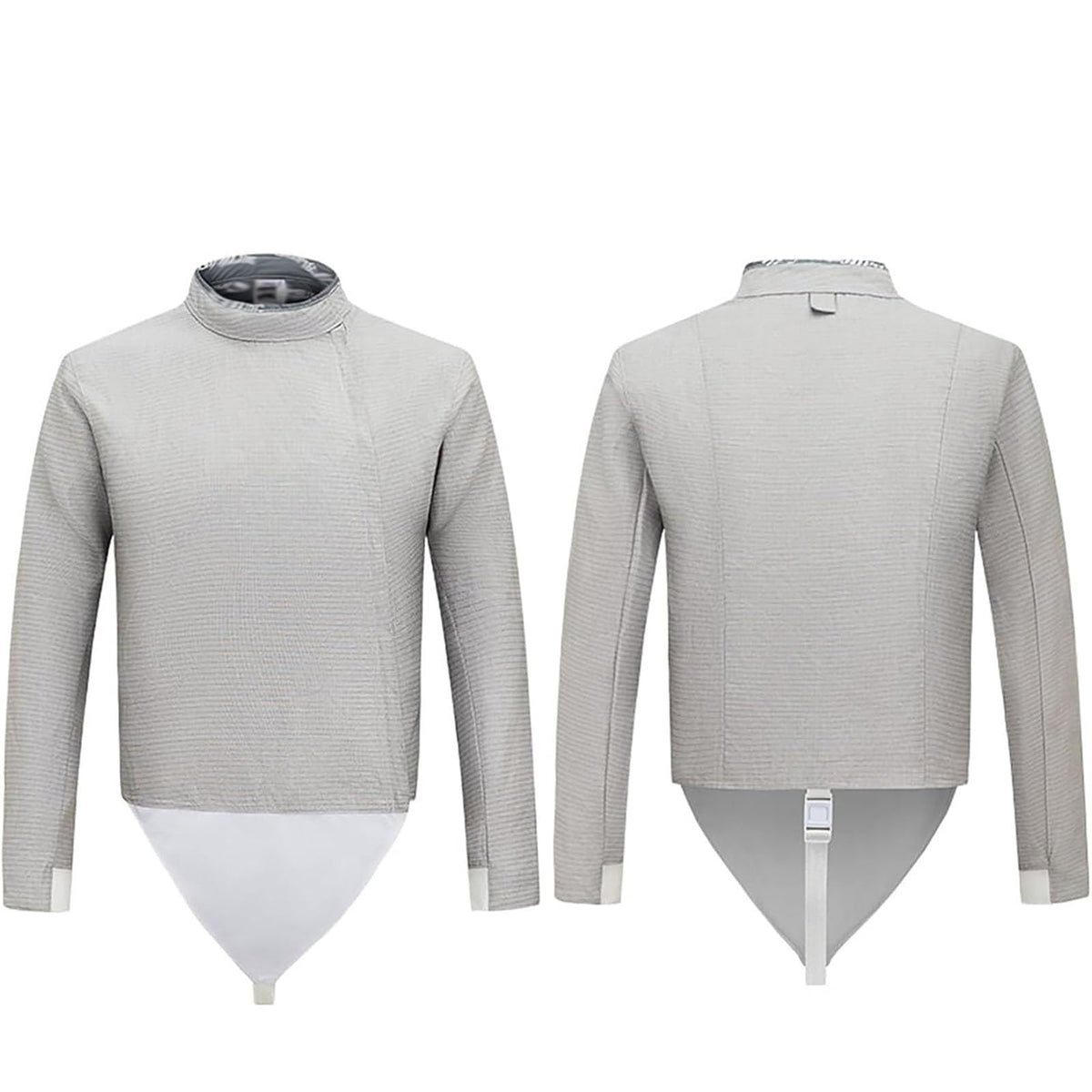 Fencing Electric Sabre Jacket, Stainless Steel Sabre Lame for Men Women - Not Washable, Foil/Epee/Sabre Fencing Suit(Size:54#,Color:Right Hand)