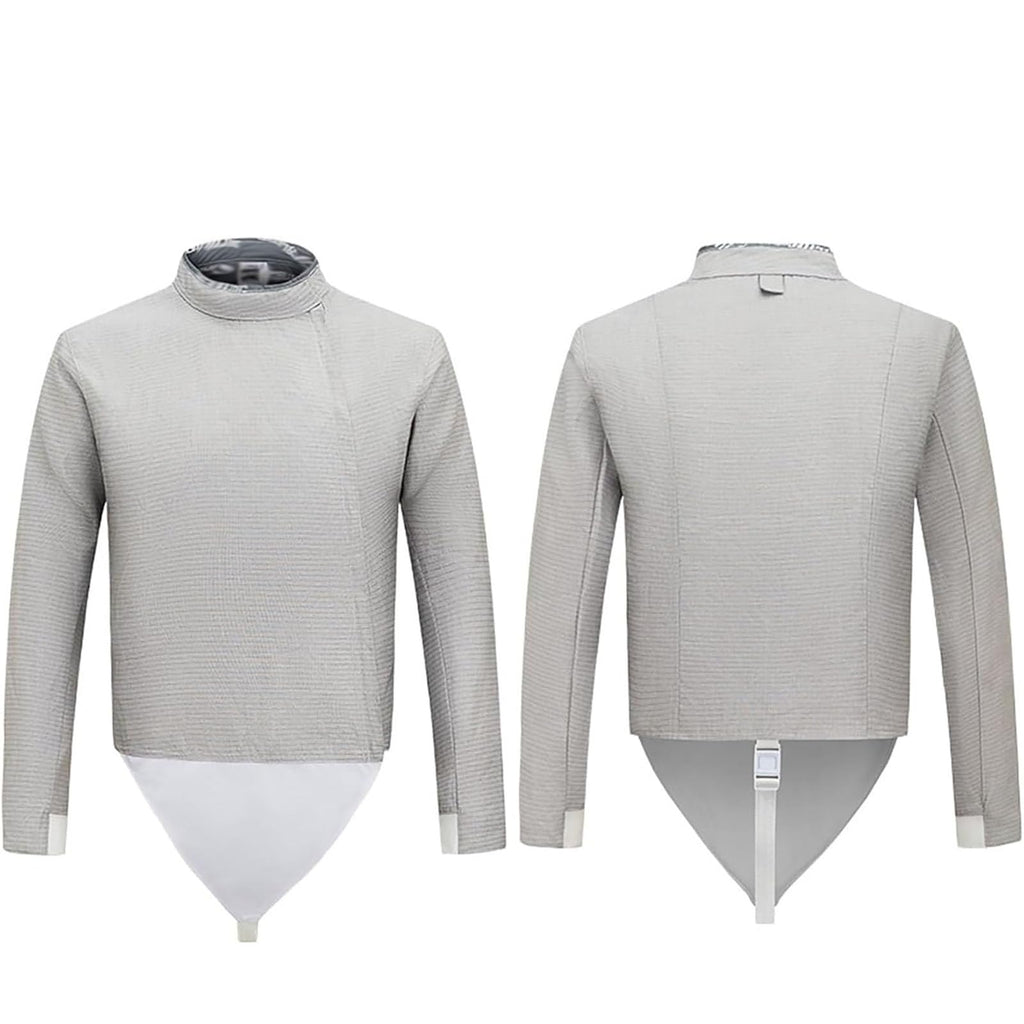 Fencing Electric Sabre Jacket, Stainless Steel Sabre Lame for Men Women - Not Washable, Foil/Epee/Sabre Fencing Suit(Size:54#,Color:Right Hand)