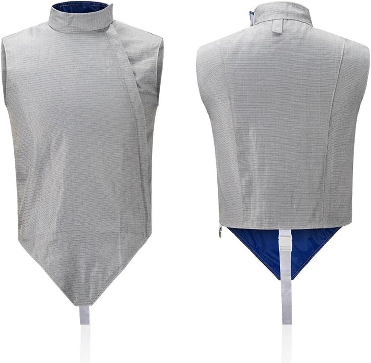 Fencing Electric Foil Jacket, Foil Metal Vest, Electric Foil Lame, Sleeveless Fencing Suit, Washable Fencing Metal Clothing, Adults and Children, Right Hand(38)