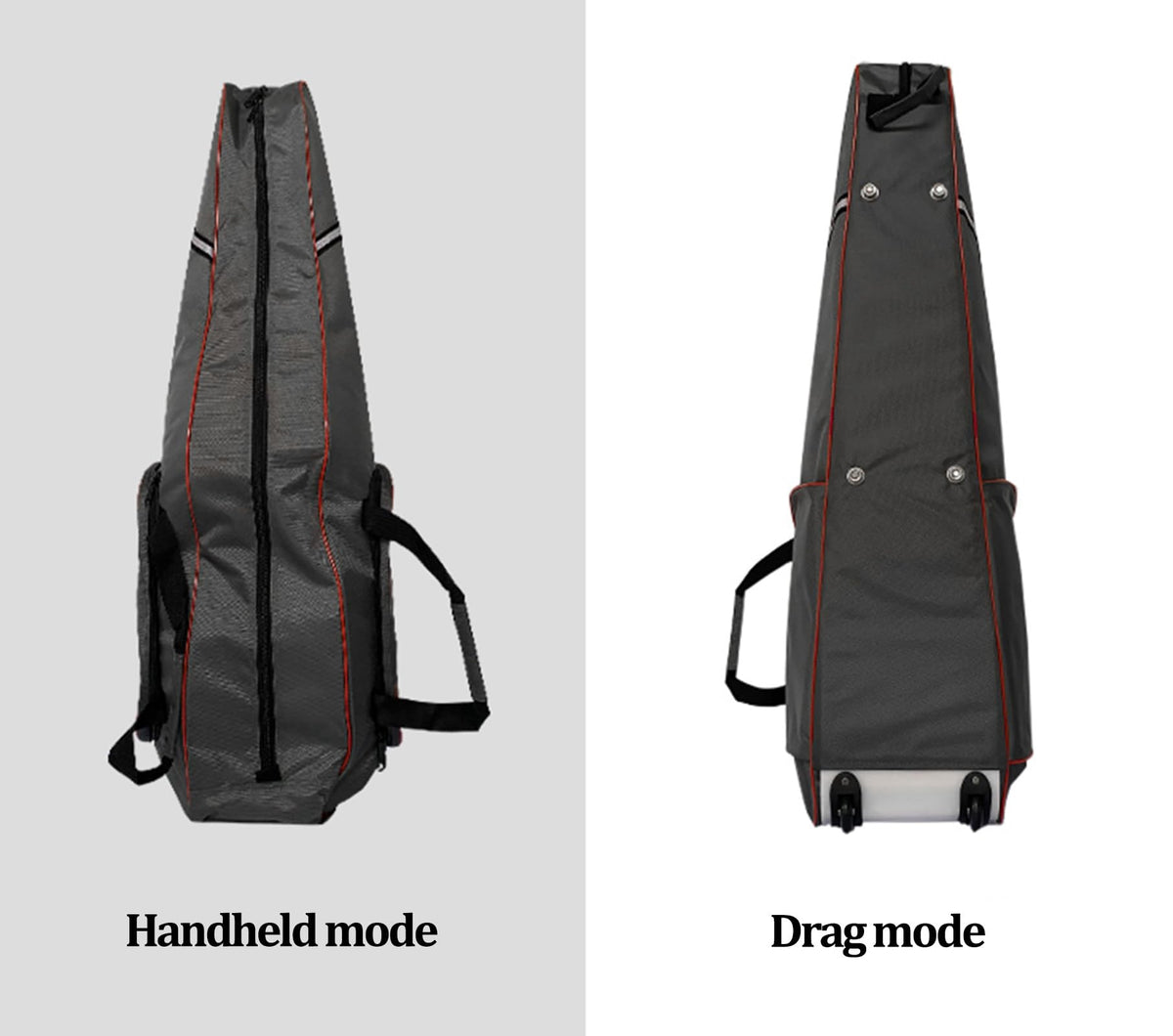 Fencing Suit Pull Rod Type Sword Bag with Wheels - Suitable for Foil/Epee/Saber Mask and Fencing Gear