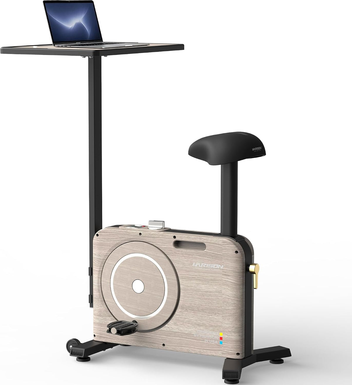 HARISON Under Desk Bike Pedal Exerciser for Home Office, Quiet Cycling