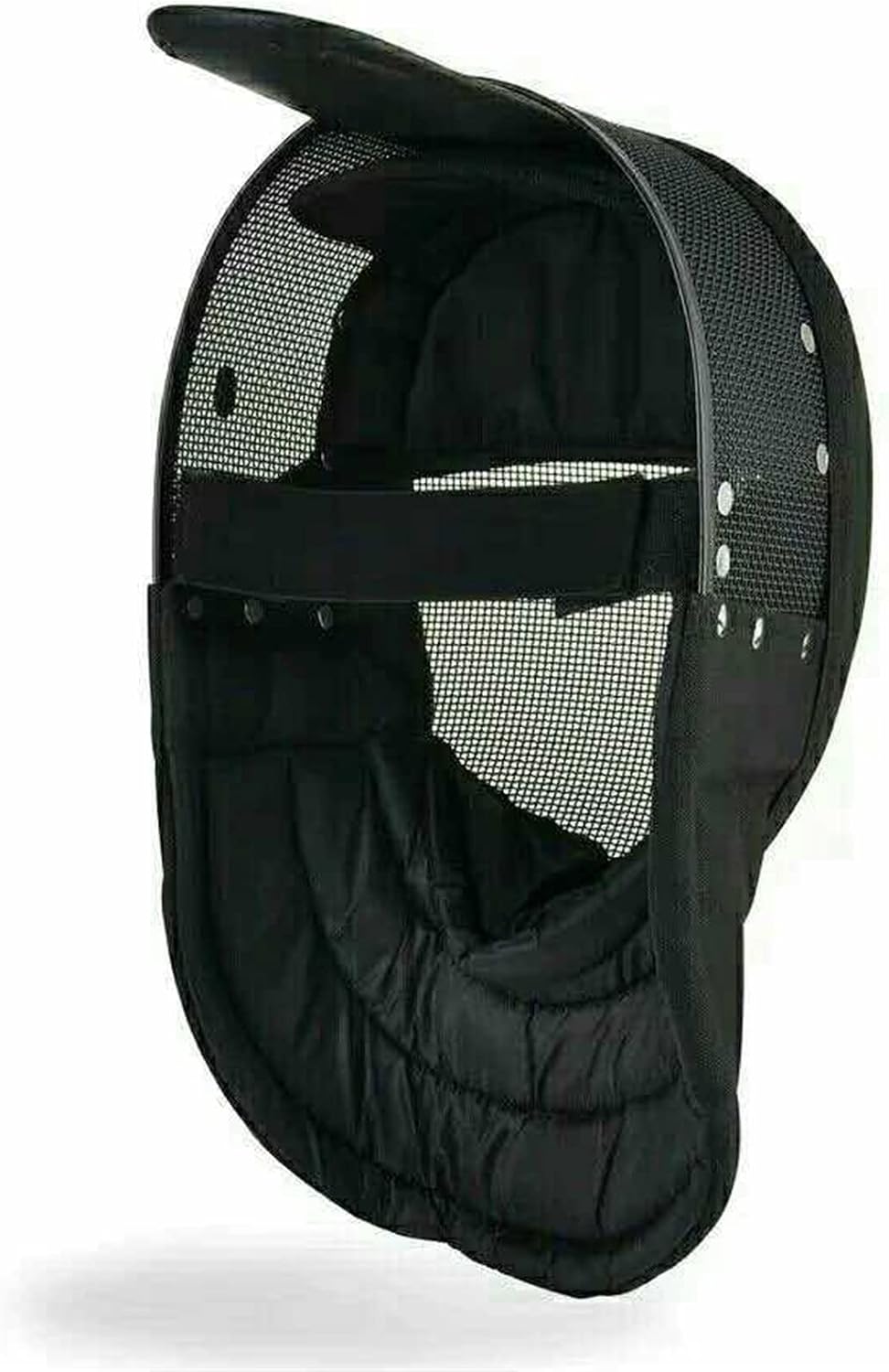 Fencing Mask - Epee CE 350N/1600N Certified National Grade Masque - Fencing Protective Gear Full Face Steel Mesh Fencing Mask for Training, Detachable Inner Lining