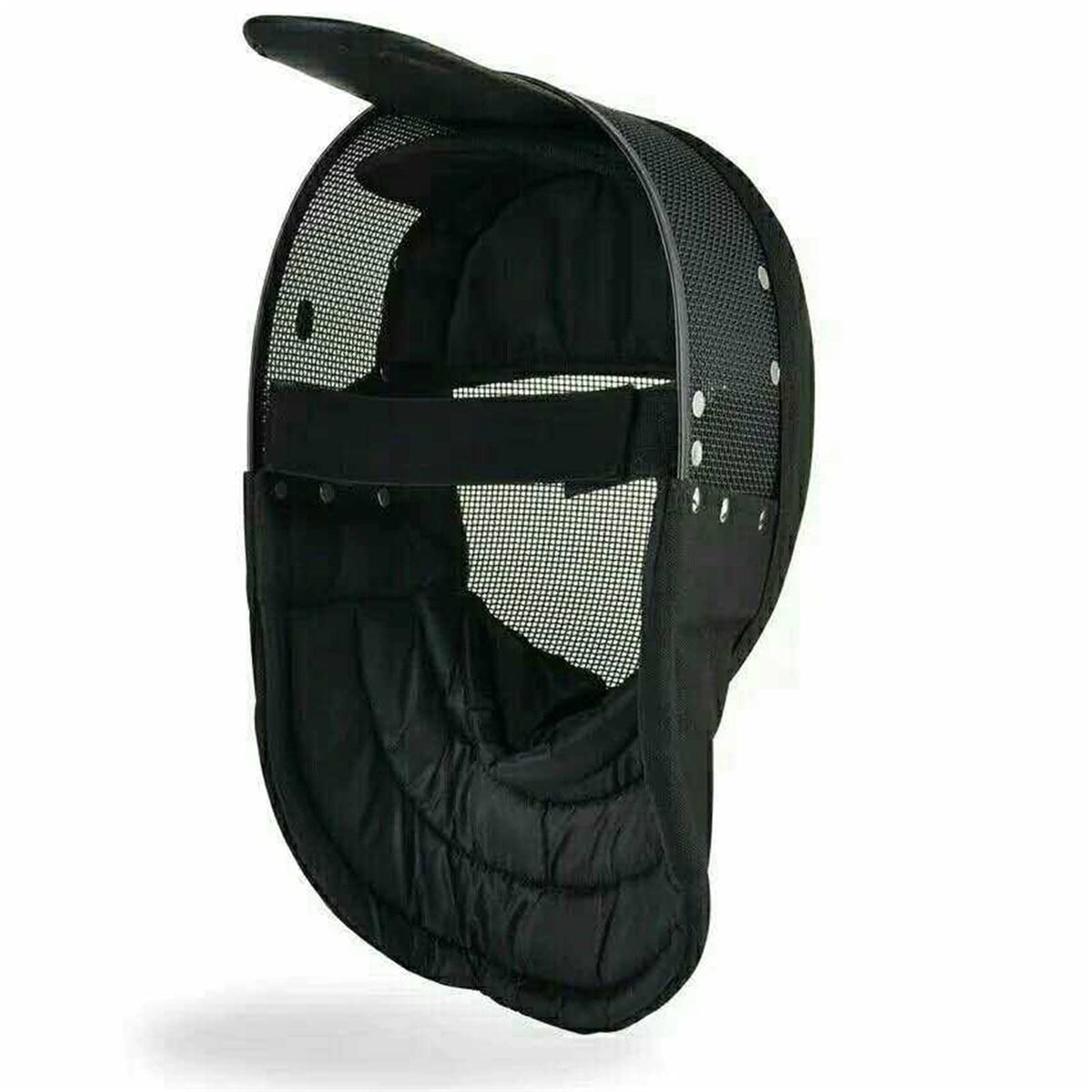 Fencing Mask - Epee CE 350N/1600N Certified National Grade Masque - Fencing Protective Gear Full Face Steel Mesh Fencing Mask for Training, Detachable Inner Lining