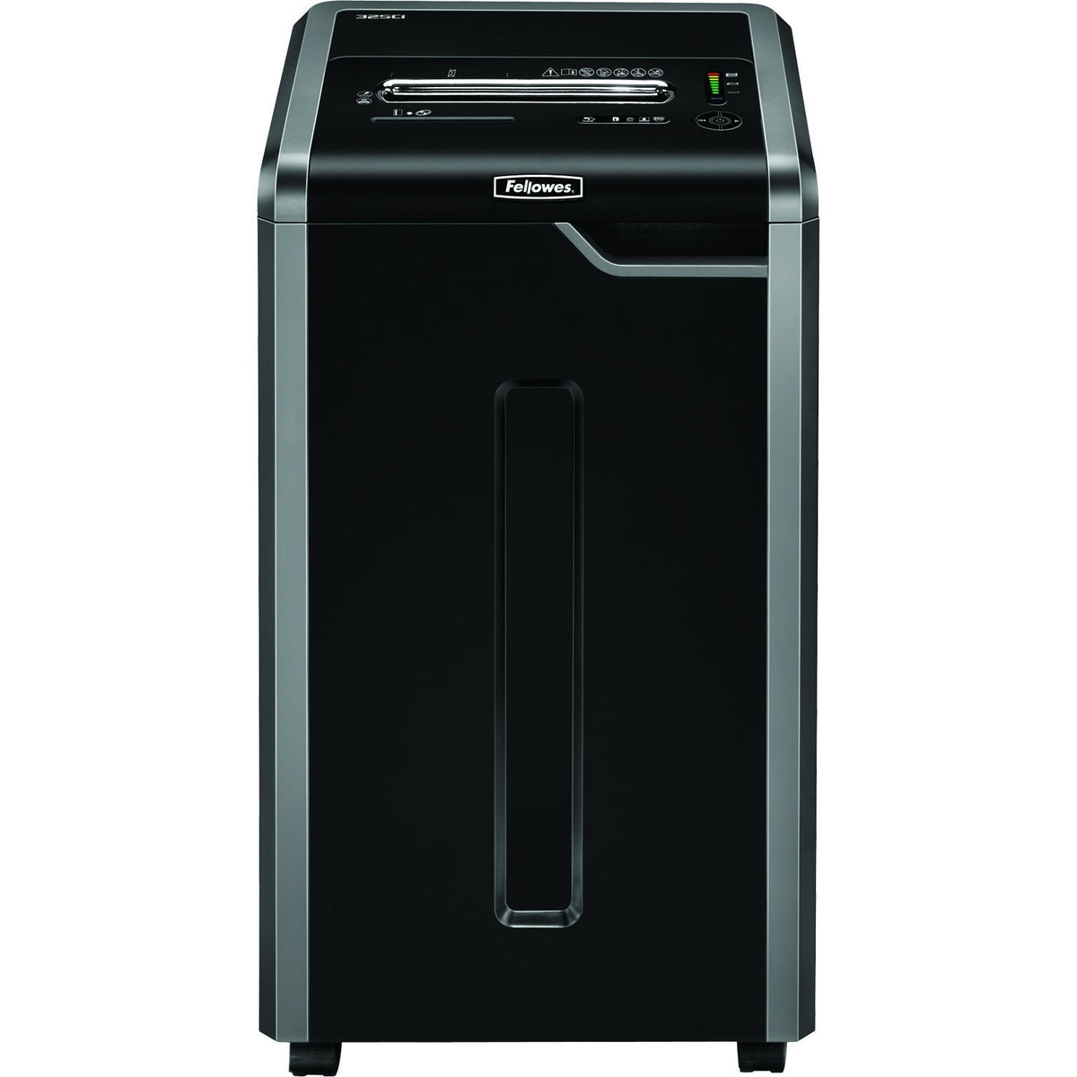 Fellowes Powershred 485Ci 100% Jam Proof Commercial Grade, Quiet Operation 30-Sheet Cross-Cut Paper Shredder, TAA Compliant (38485), Black