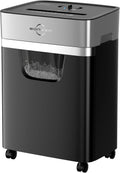 BONSEN 14-Sheet Cross Cut Heavy Duty Paper Shredder for Home Office
