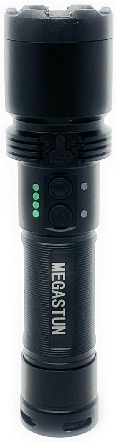 MEGASTUN Super Lightning Stun Gun with LED Light