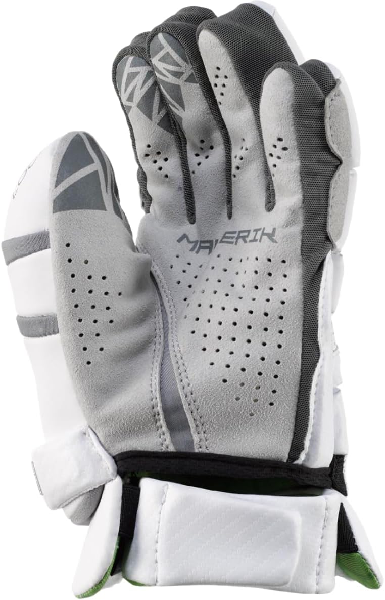 City Sports Maverik M6 Lacrosse Goalie Gloves â Adult Goalie Gloves with CONNEKT Palm, TorqueLoc 2 Thumb, FlowCool Venting, Adjustable Cuff for Comfort and Control