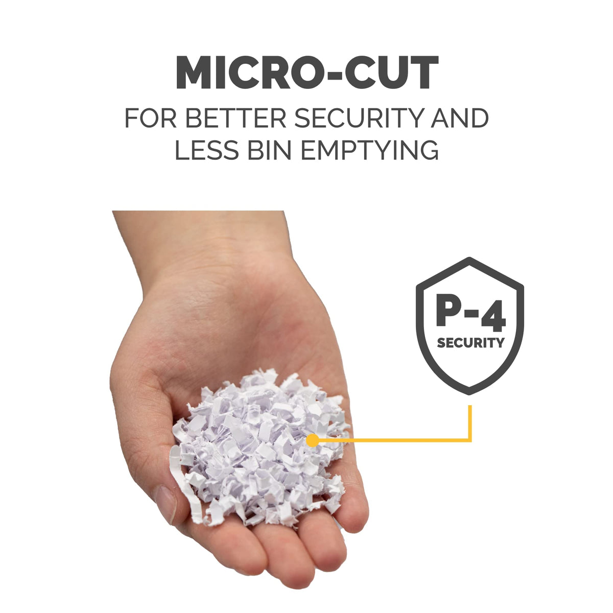 Fellowes Powershred LX220 Micro-Cut Paper Shredder, White