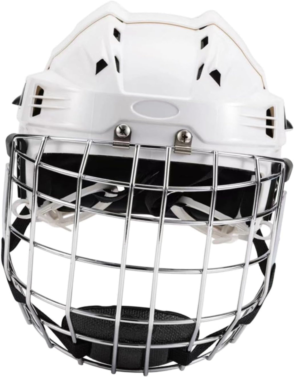 SM SunniMix Hockey Helmet Padded Sports Helmet Headgear Adjustable Ice Hockey Helmet Speed Skate Helmet Lightweight EVA Cushioning for