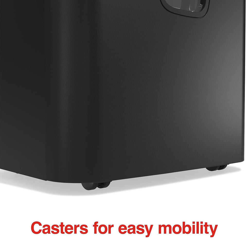 Staples 12-Sheet Micro-Cut Paper Shredder, High-Security, Anti-Jam, Black