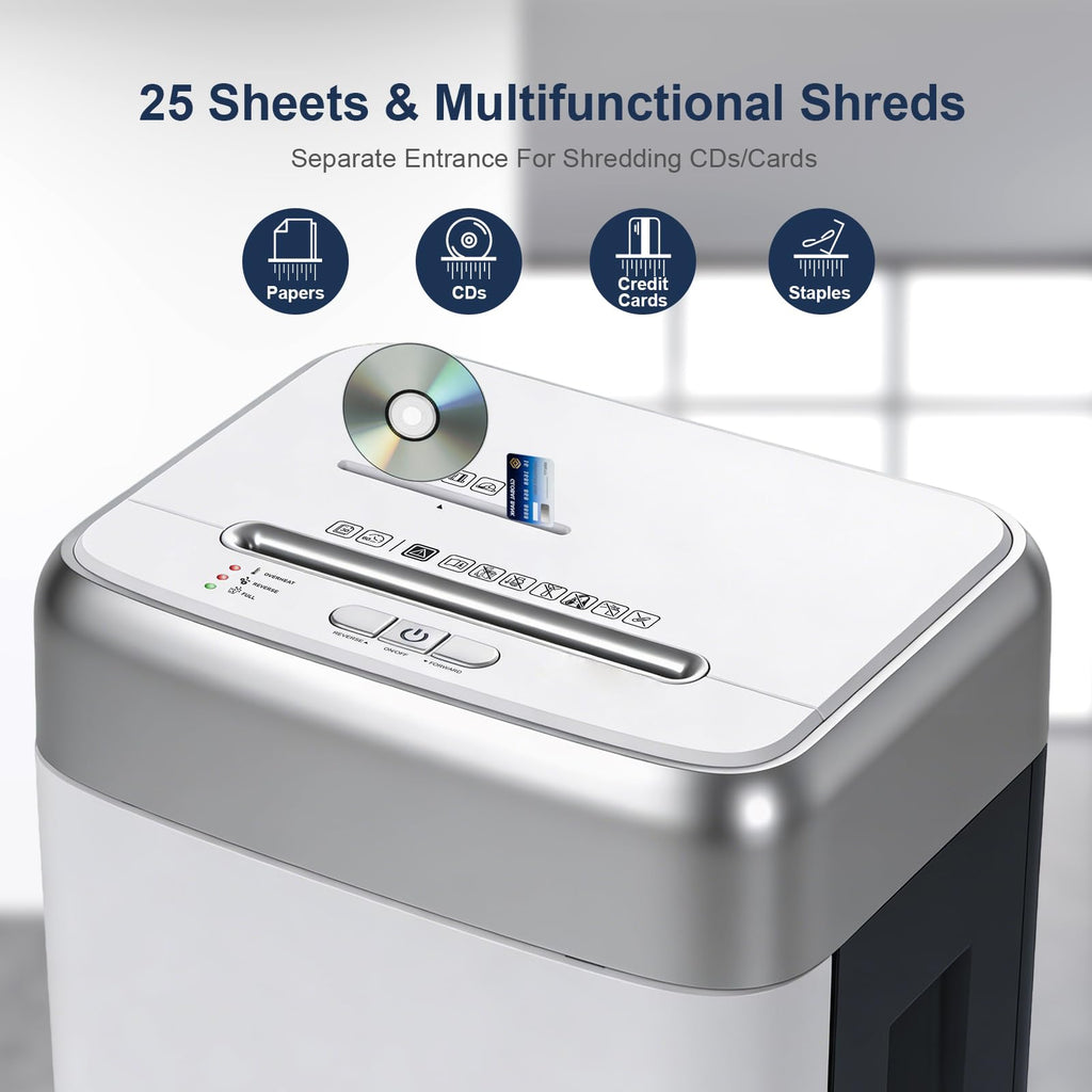 Wingwise 15 Sheets Paper Shredder Heavy Duty for Home Office