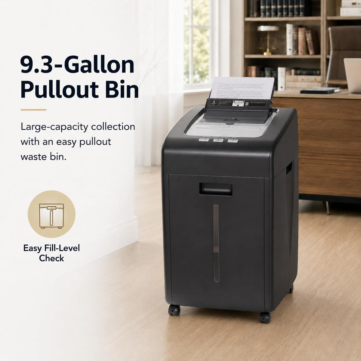 Paper Shredder 200 Sheet Auto Feed 2 X 15 mm P-5 Micro Cut