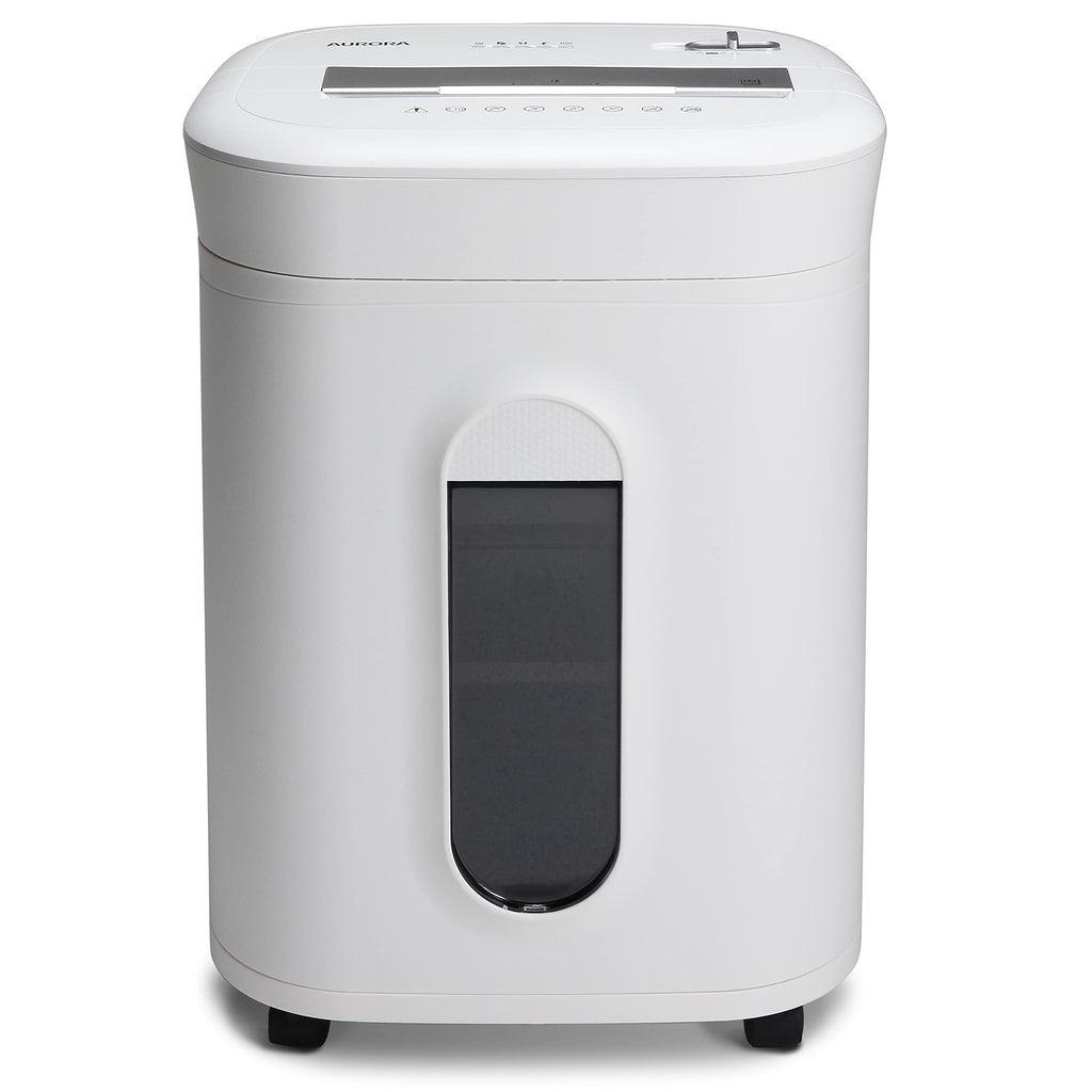 Aurora AU830MA High-Security 8-Sheet Micro-Cut Paper and Credit Card Shredder/ 20 Minutes/Security Level P-5
