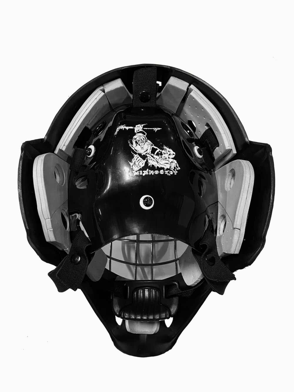 Mix MX3 Senior Goalie Mask â Engineered for Maximum Impact Resistance, Featuring Durable Construction and Enhanced Coverage for Consistent Performance Senior