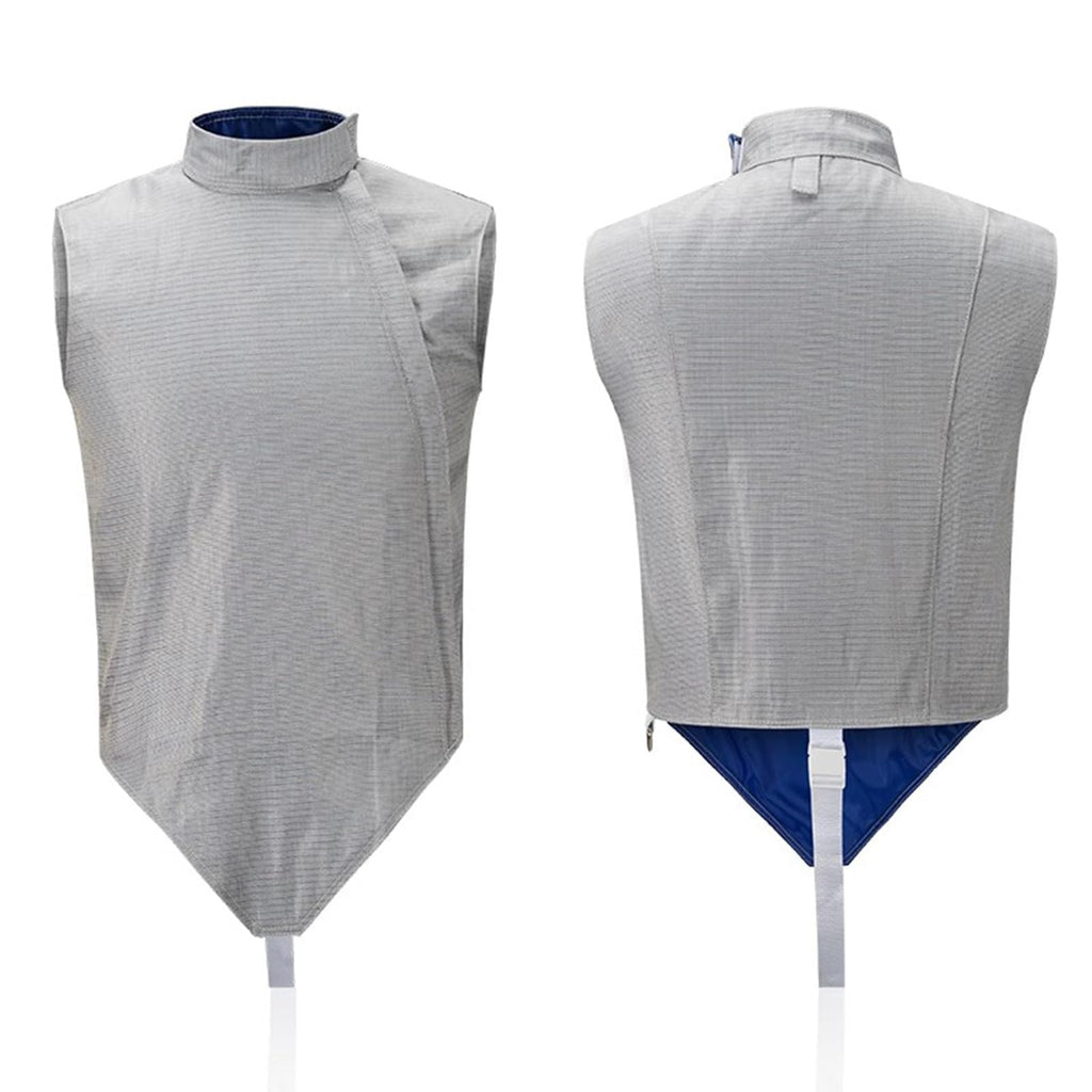 Professional Fencing Foil Lame Jacket, Conductive Metal Vest, Washable and Durable Sleeveless Fencing Uniform for Training and Competition,Right Hand,38