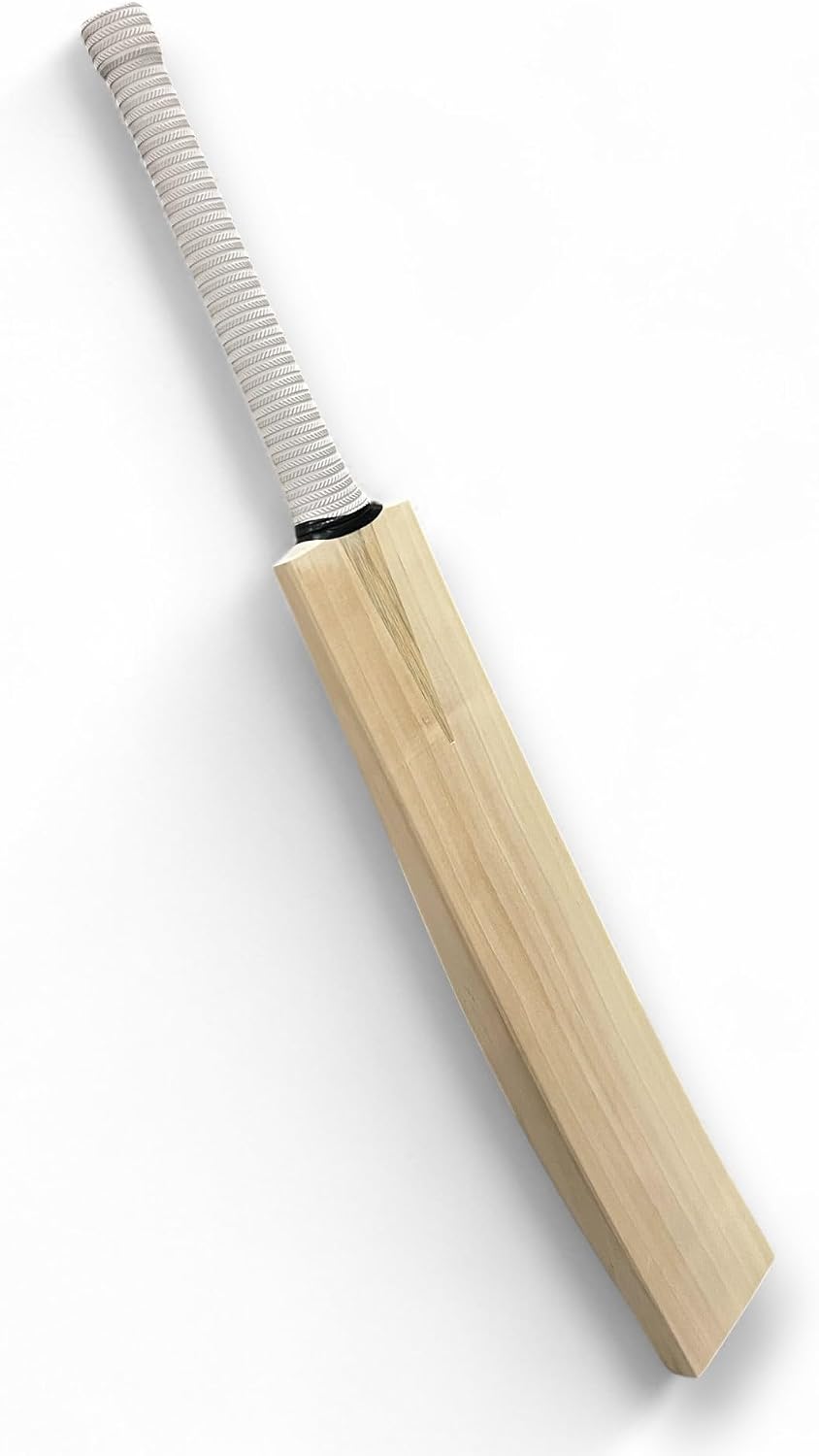 Grade 2 English Willow Cricket Bat, Plain Finish