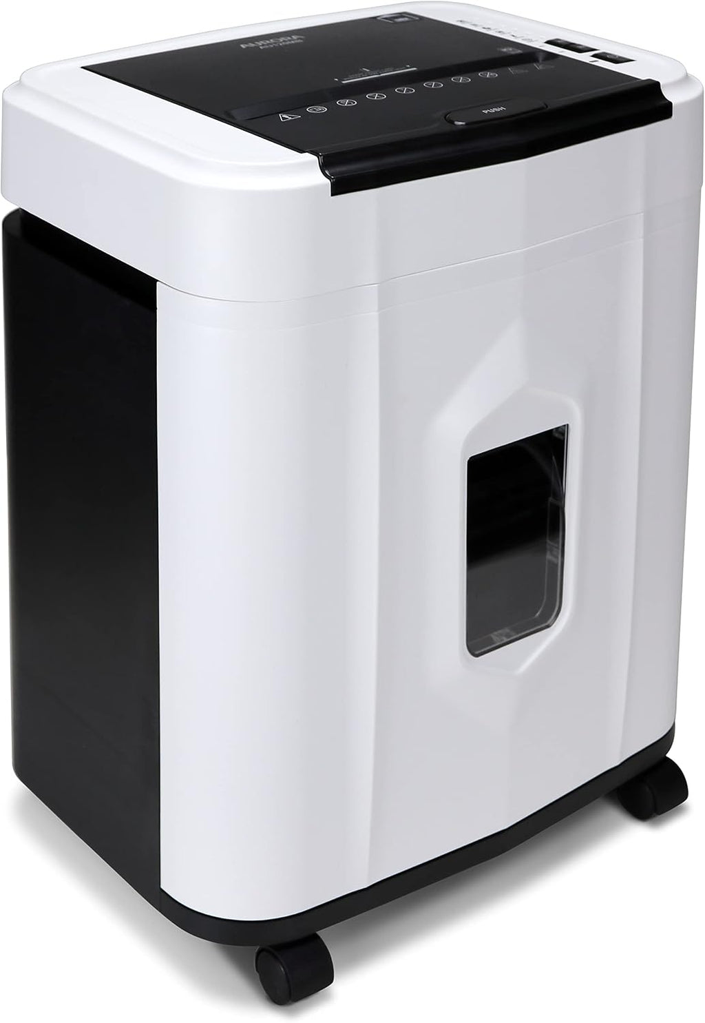Aurora AU120MB 120-Sheet Auto Feed High Security Micro-Cut Paper Shredder / 30 Minutes (White/Black)