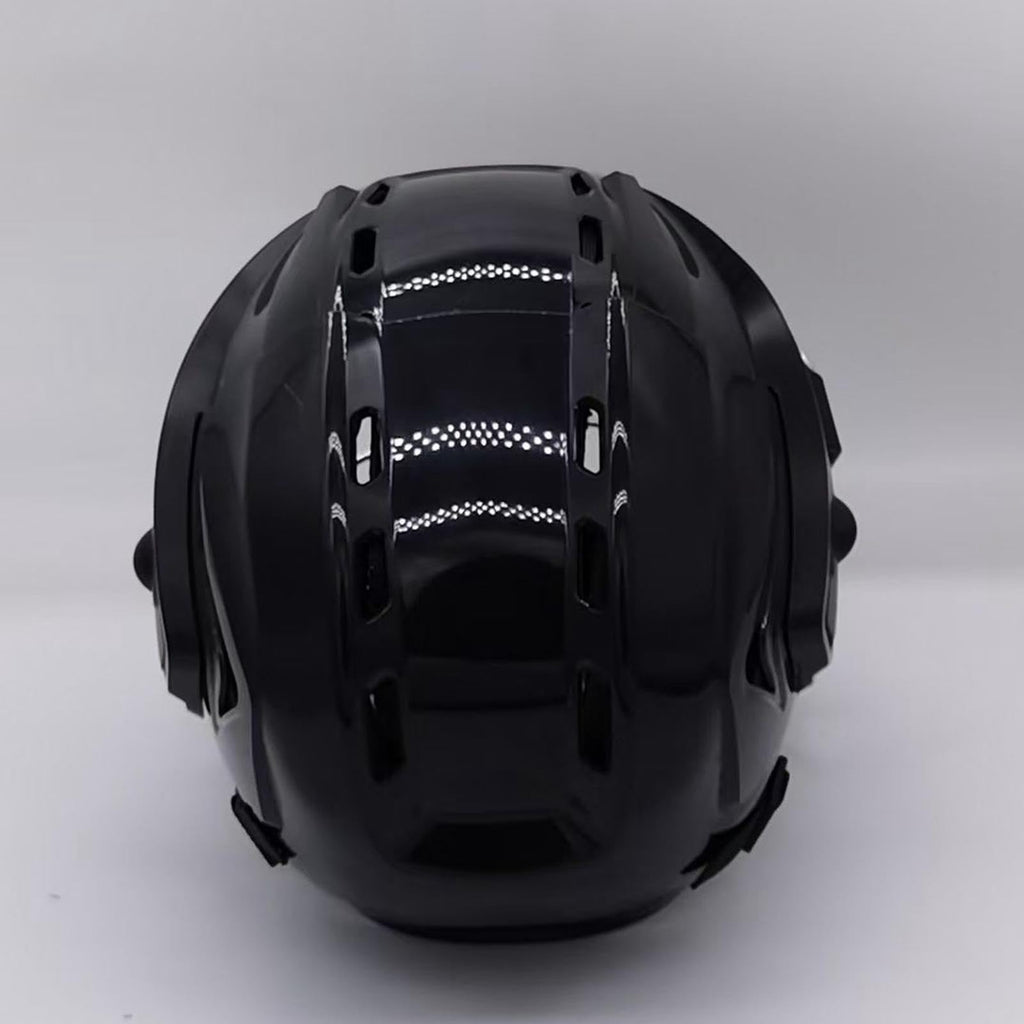 SM SunniMix Hockey Helmet Padded Sports Helmet Headgear Adjustable Ice Hockey Helmet Speed Skate Helmet Lightweight EVA Cushioning for