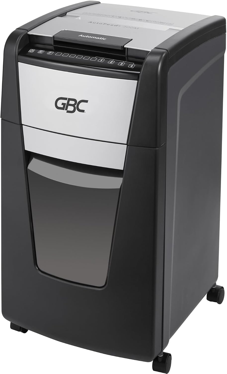 GBC Paper Shredder, Auto Feed+, 300 Sheet Capacity, Super Cross-Cut, Office Shredder, 300X (WSM1757608)