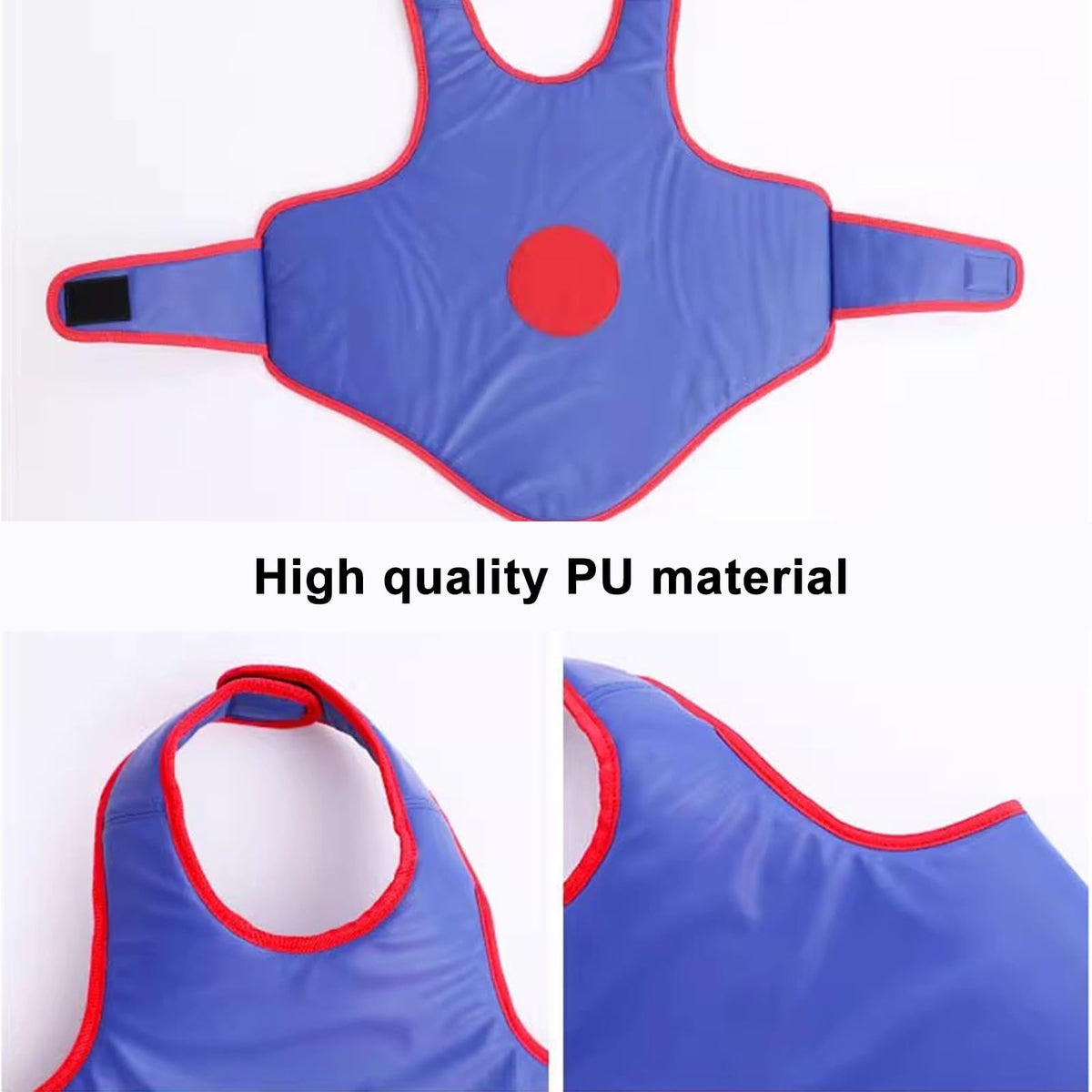 3 Piece Sabre Fencing Starter Set, Fencing Equipment for Children's Fencing Training with Bendable Fencing Sabre, Protective Fencing Vest and Mask(Red)