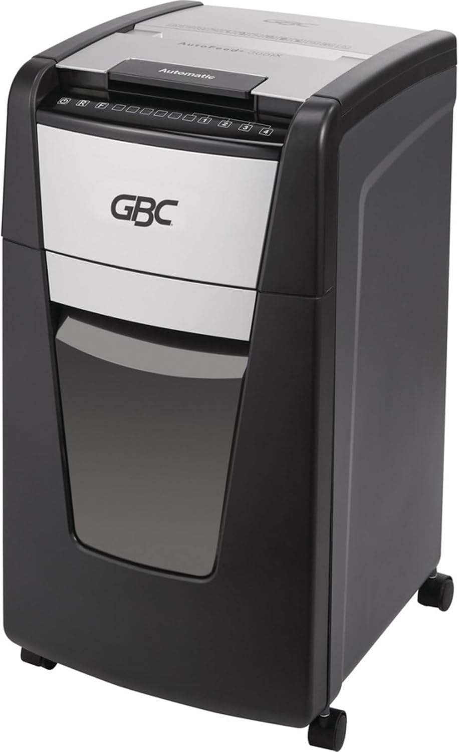 GBC Paper Shredder, Auto Feed+, 300 Sheet Capacity, Super Cross-Cut, Office Shredder, 300X (WSM1757608)