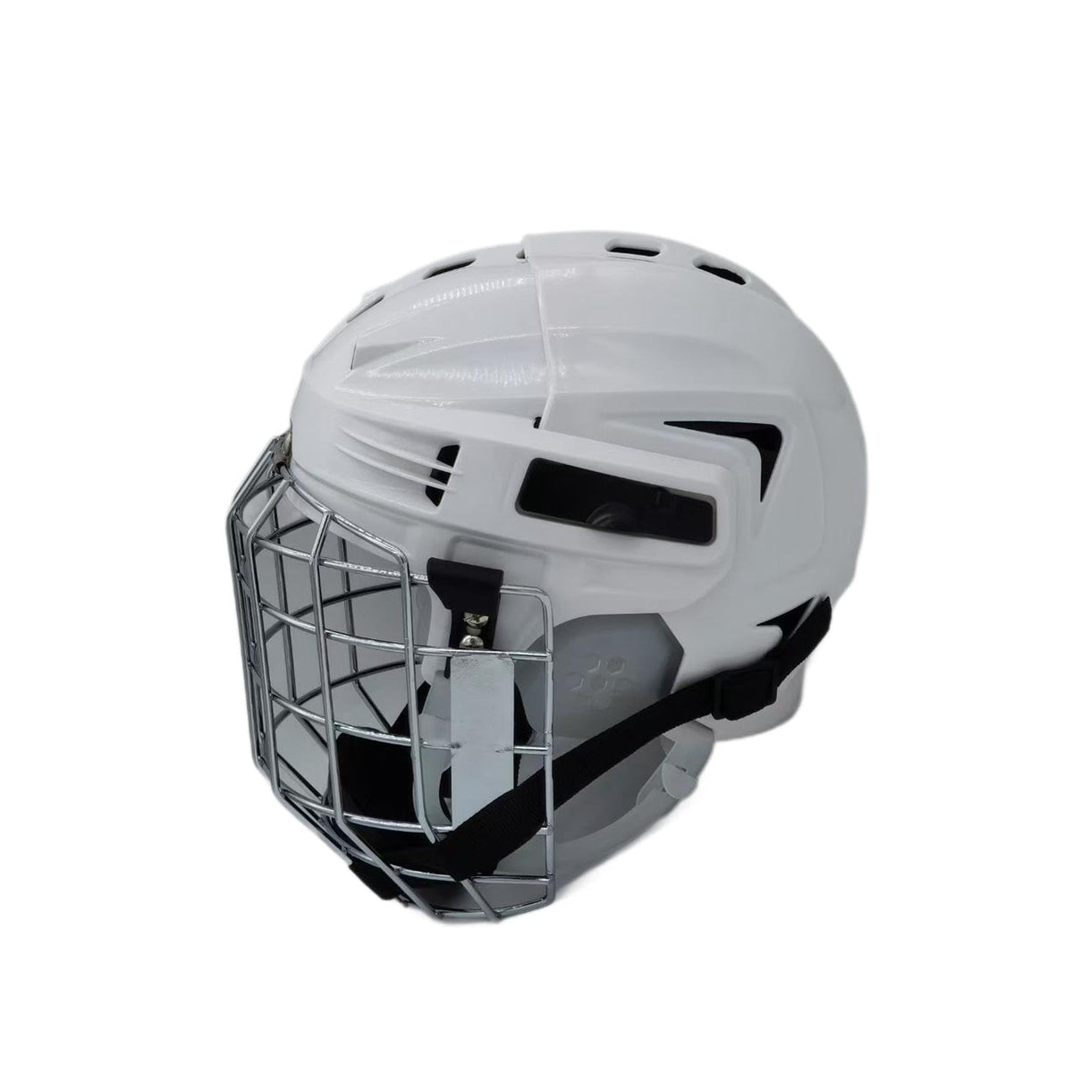 SM SunniMix Hockey Helmet Padded Sports Helmet Headgear Adjustable Ice Hockey Helmet Speed Skate Helmet Lightweight EVA Cushioning for