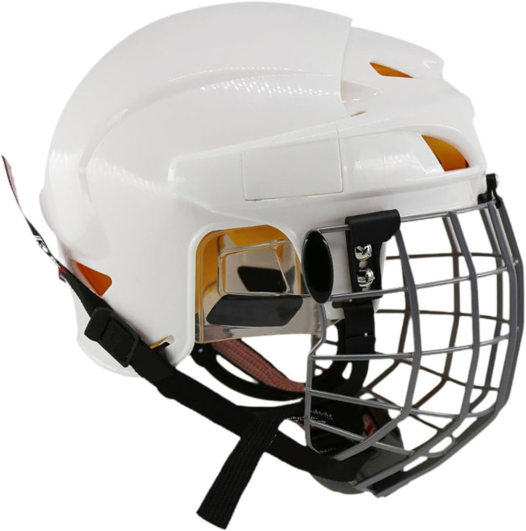 Generic Ice Hockey Helmet for Skaters, XL with Cage