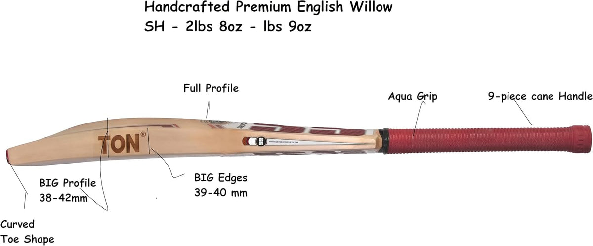 SS T20 Legend County Premium English Willow Cricket bat - Limited Edition, Mens Size