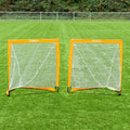 FORZA Flash Pop-Up Lacrosse Goals [4ft x 4ft] - Setup in Seconds! | Perfect for Backyard and Practice - Single or Pair