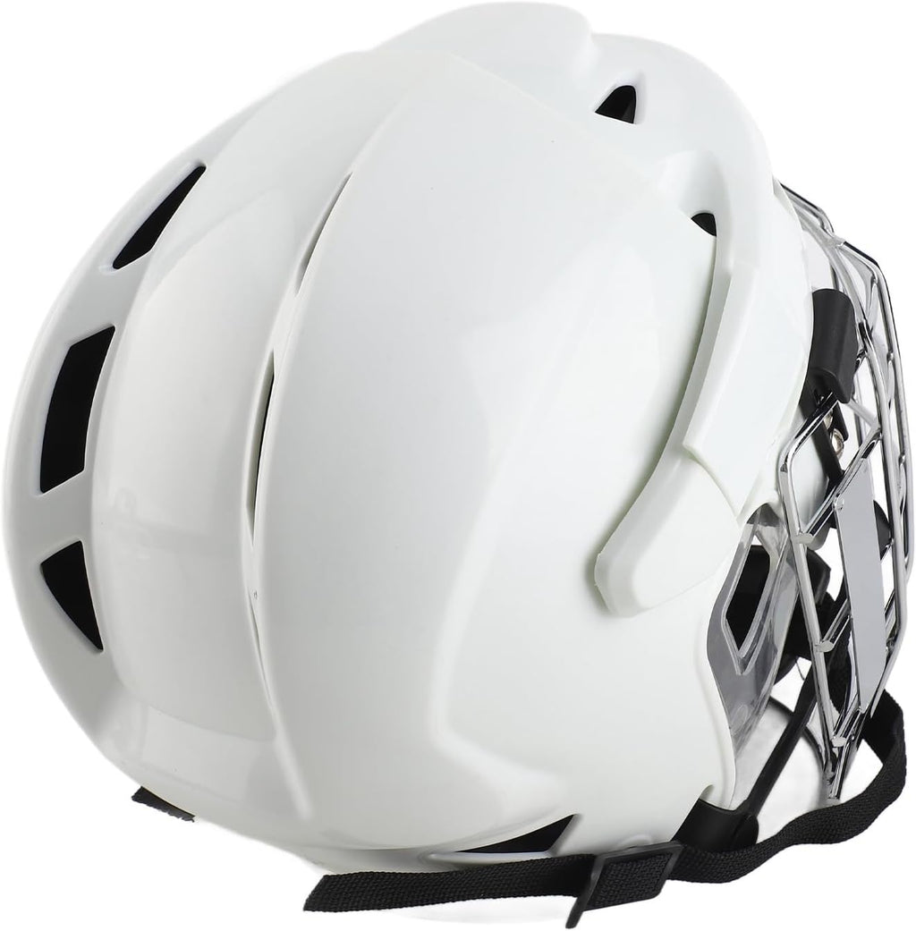 Hockey Helmet, ABS Protective Structure with EVA Padding, Youth Face Cage for Roller and Ice Hockey Sports (M)