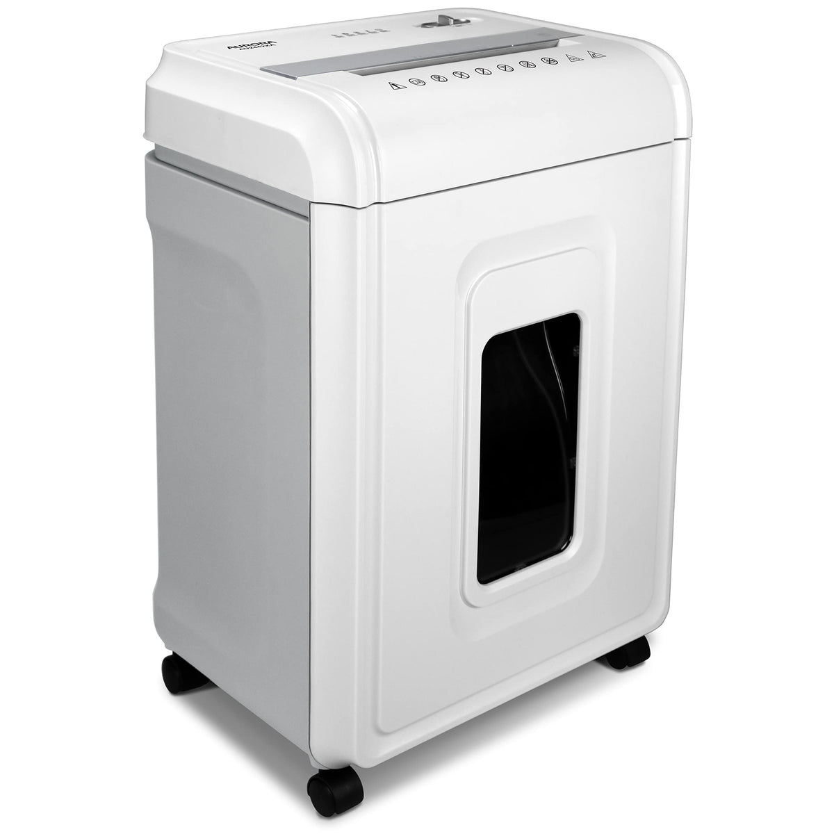 Aurora AU1640XA Anti-Jam 16 Sheet Crosscut Paper/CD and Credit Card/ 5 Gal Pullout Basket Shredder, 30 Minutes Continuous Run Time