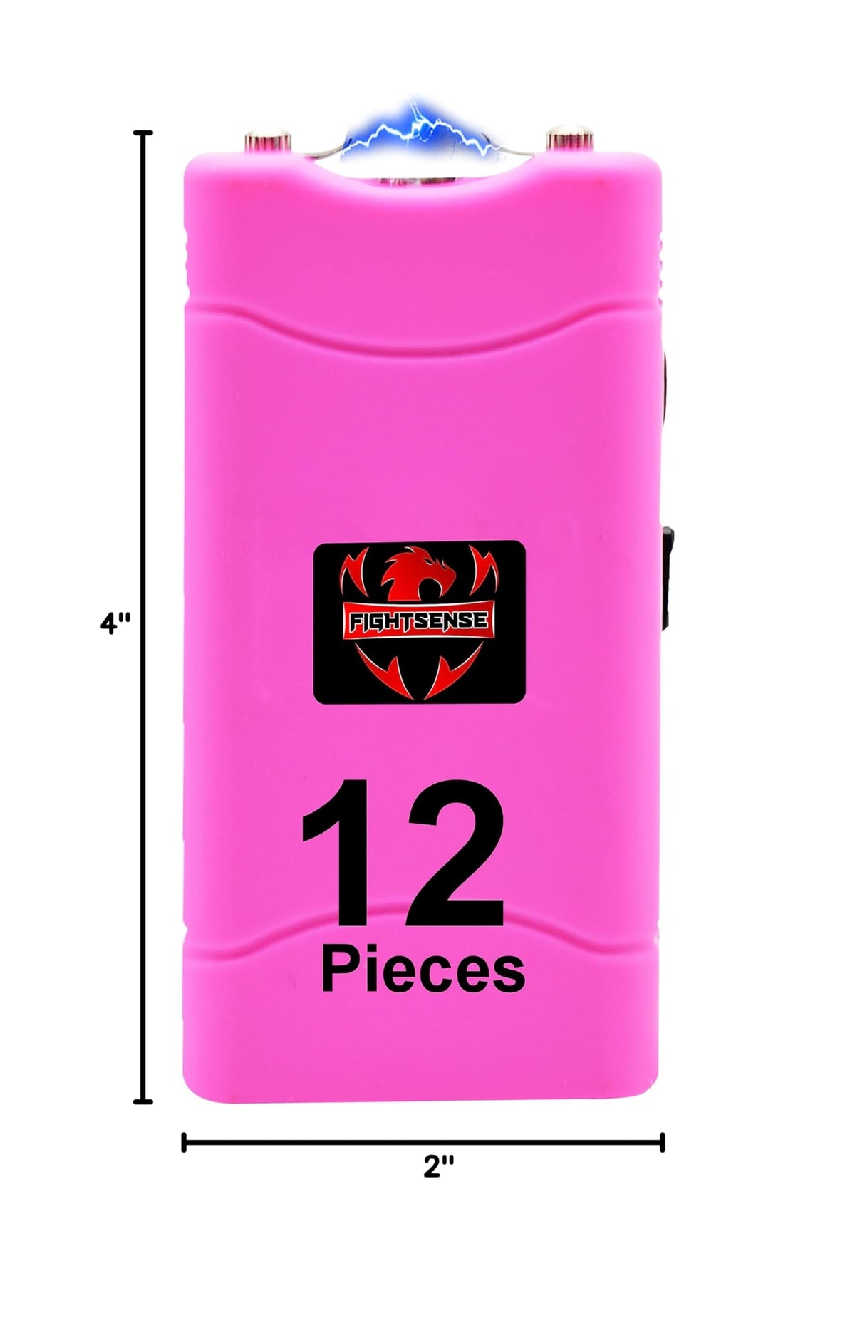 Wholesale Lot Super Heavy Duty Stun Gun for Self Defense with Bright Led Flashlight, Rechargeable Battery, Nylon Holsters with Belt Loop for Easy Cary