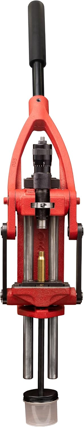 Forster Products Co-Ax Reloading Press Bundle with Protective Cover and Short Handle | Precision Reloading Press for Rifle & Pistol Ammunition
