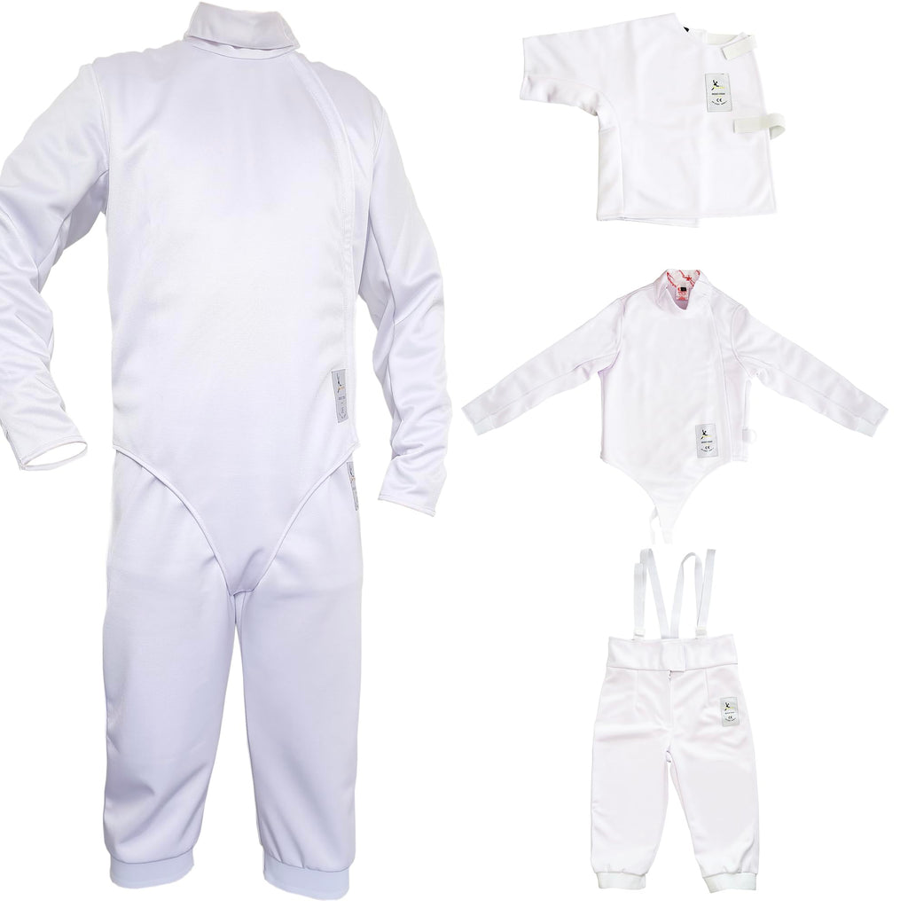 LEONARK 350NW Fencing Sport Uniform Suit - Unisex Pants Jacket Vest Set for Foil Epee Saber
