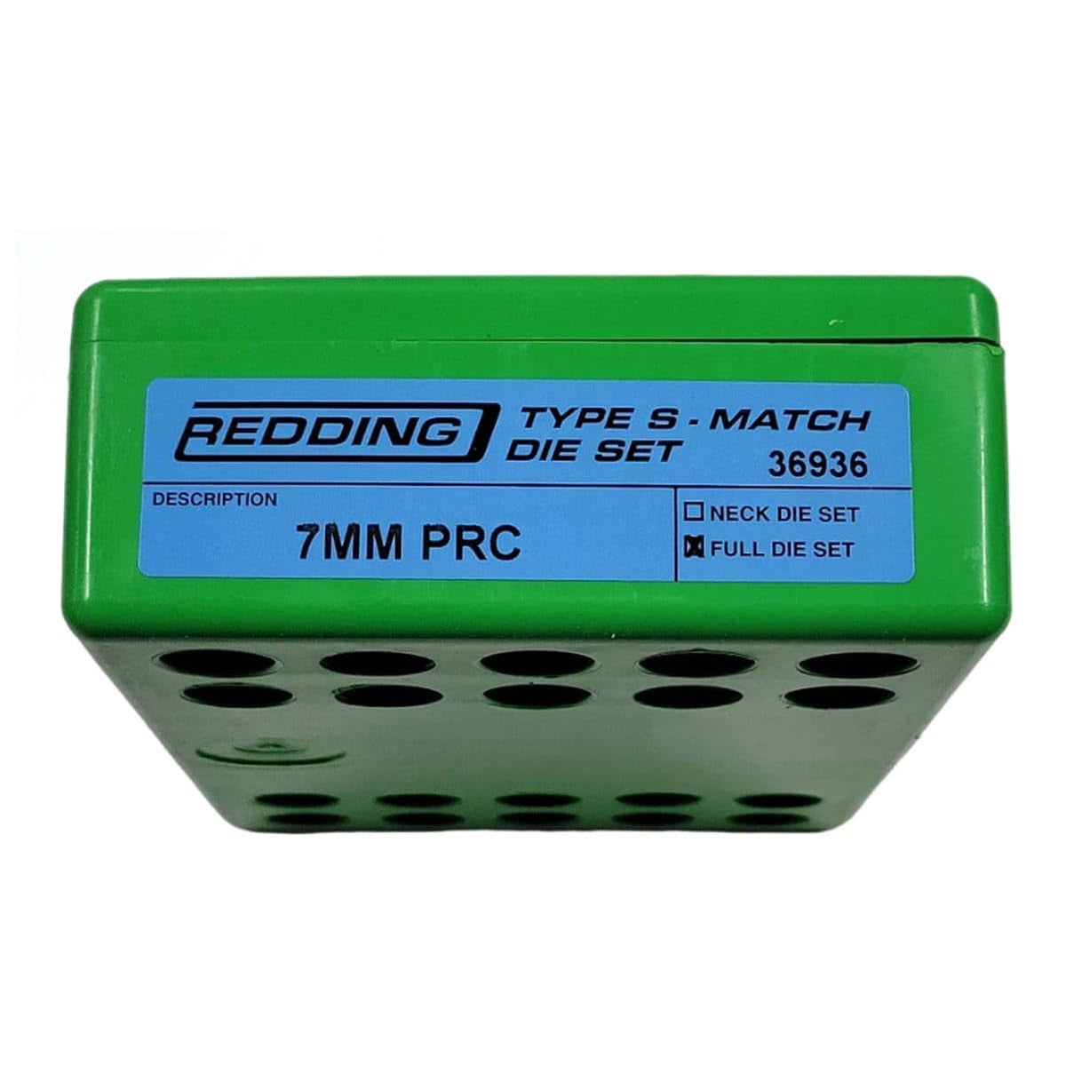 Redding Reloading Type S-Match Bushing Full Die Set | Competition Precision Feeding Chambering