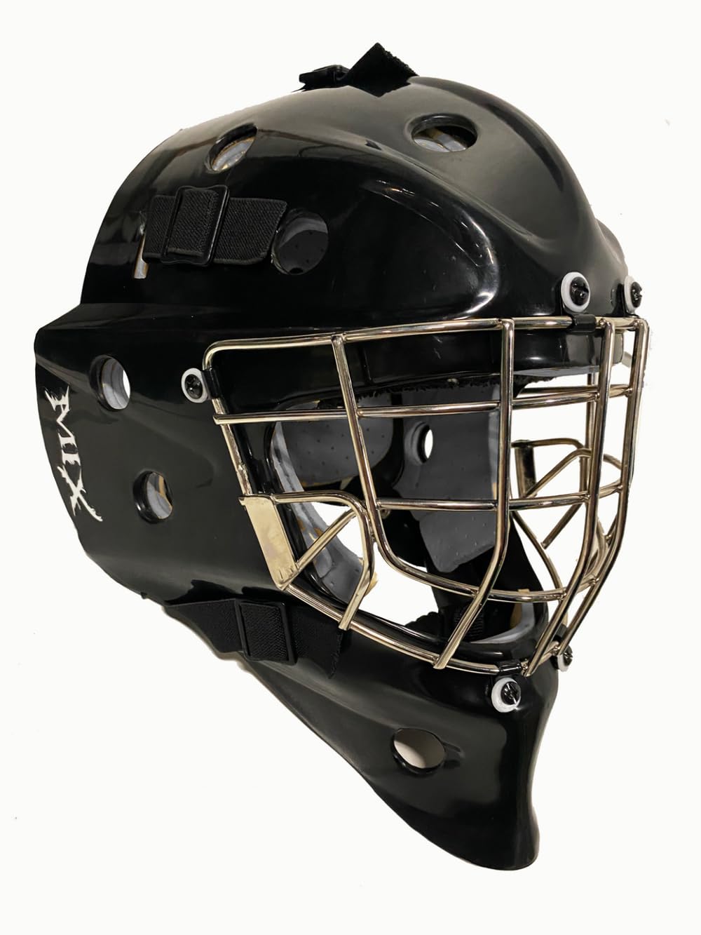 Mix MX3 Senior Goalie Mask â Engineered for Maximum Impact Resistance, Featuring Durable Construction and Enhanced Coverage for Consistent Performance Senior
