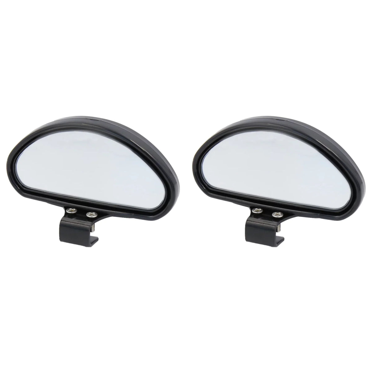 Car Auto Black Sizehell Sizeide Rearview Blind Sizepot Rear View Auxiliary Mirror 2pcs