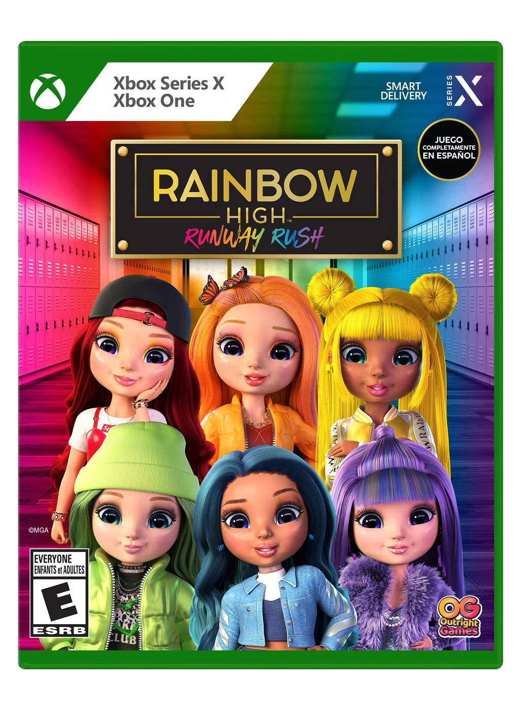 Rainbow High: Runway Rush - Xbox Sizeeries X - Experience the Glamorous Runway Rush with Rainbow High on Xbox Sizeeries X