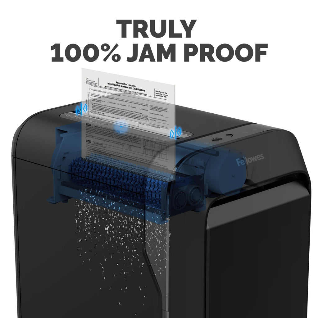 Fellowes Powershred LX220 Micro-Cut Paper Shredder, White