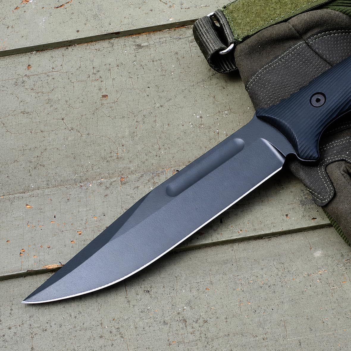Spartan Blades Harsey Fighter | SBSL006BK, Black