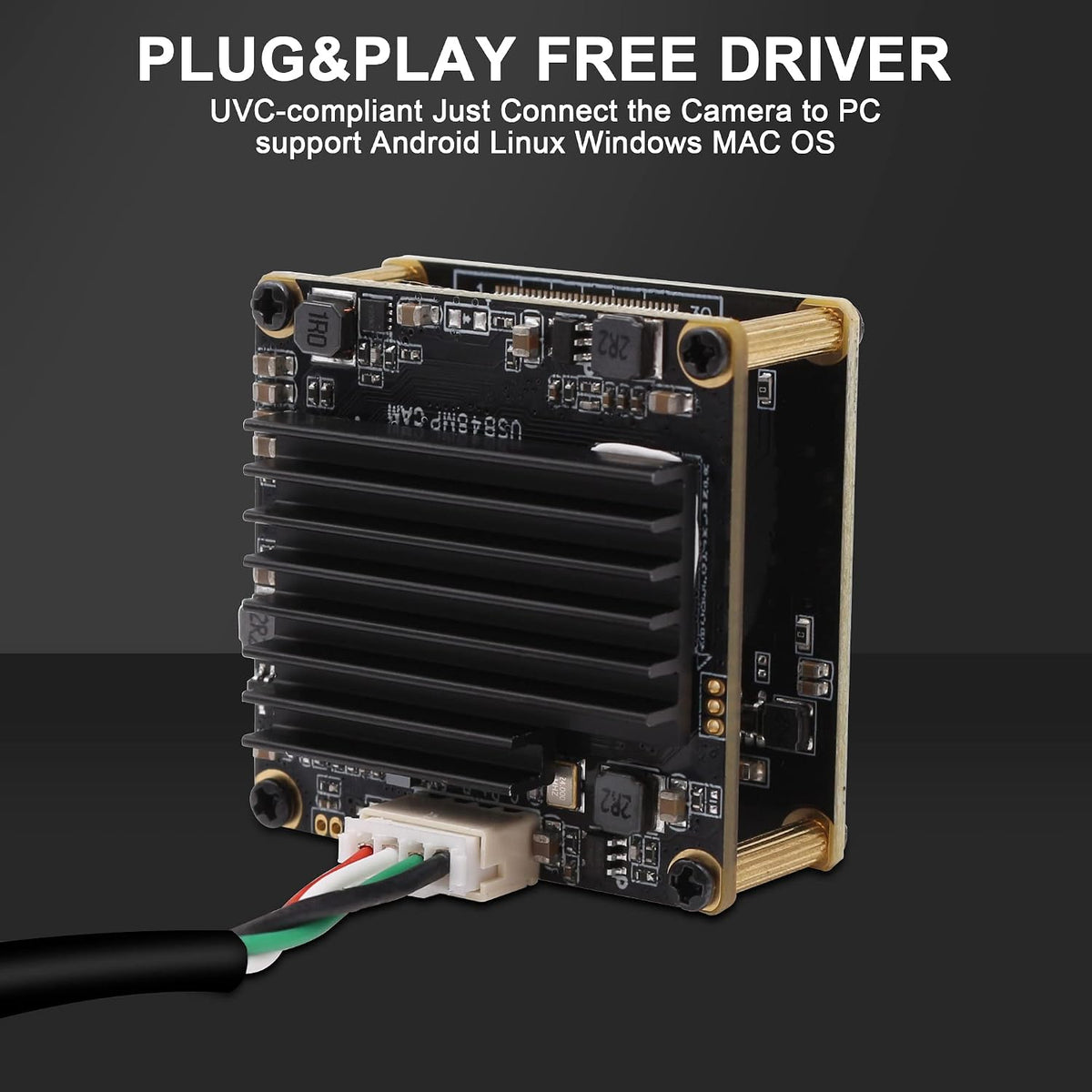 48MP Autofocus USB Camera Module 8000X6000 Ultra HD 8K UVC Industrial Webcam Camera Module for Photography Document Scan Inspection