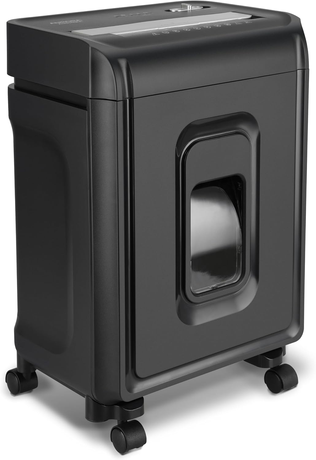 Aurora AU830MA High-Security 8-Sheet Micro-Cut Paper and Credit Card Shredder/ 20 Minutes/Security Level P-5