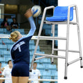 Pool Ladders 120 150 180 cm High Tennis Volleyball Referee Chair Stand for Pools Patio Lake Beach, 304 Stainless Steel Lifeguard Chair w/Comfortable Seat(120cm/47.2in/3.9ft high)