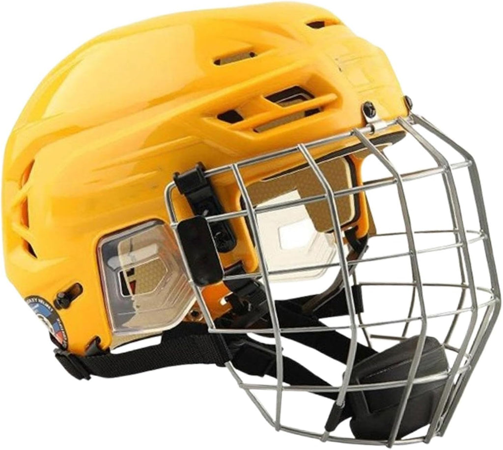 Ice Hockey Player Helmet with Facemask Professional Exercise Competition Training Practice Sport Equipment Ice Skate Helmet