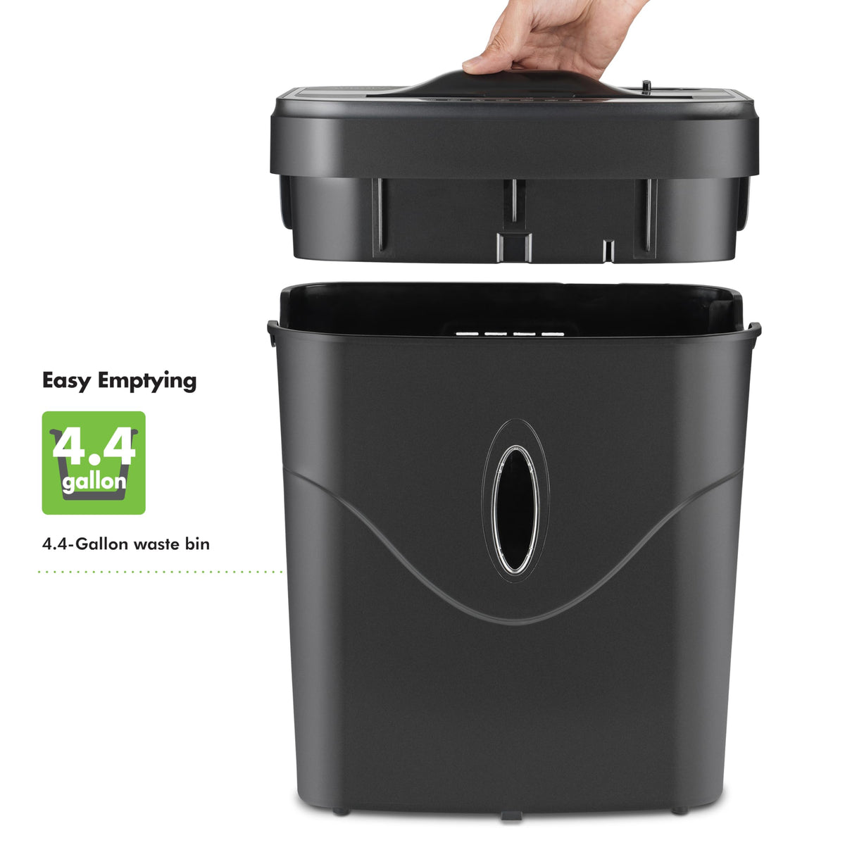 Aurora AU1645XA 16-Sheet Cross-Cut Paper and CD/Credit Card Shredder/5-Gallon Pullout Basket/ 30 Minutes Run Time